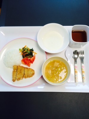 ヒーローズ保育園　本日の給食